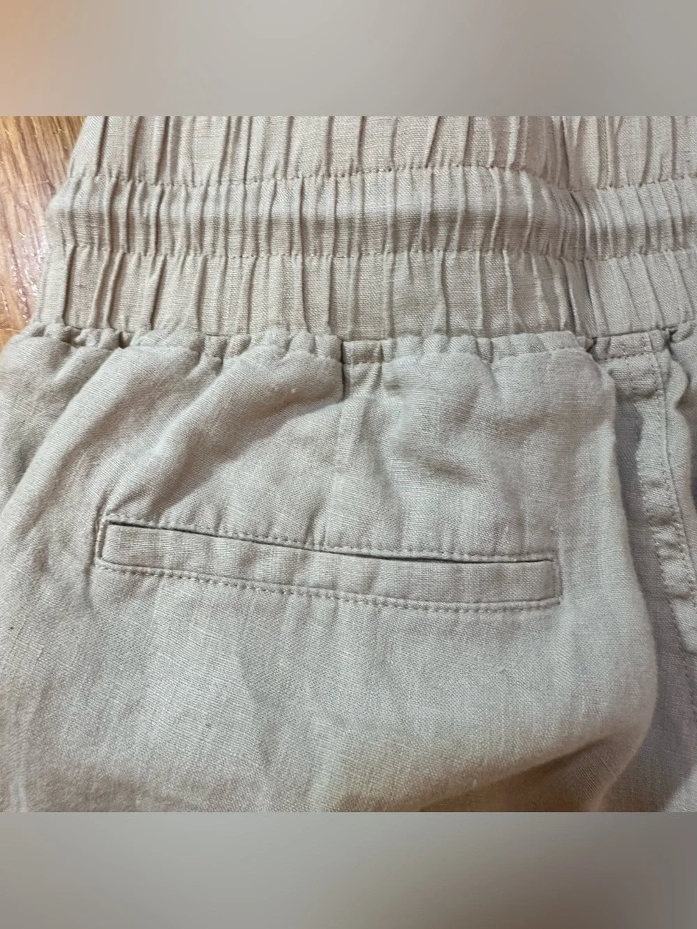 Quince 100% Europe Linen Pants. Size S (A3)